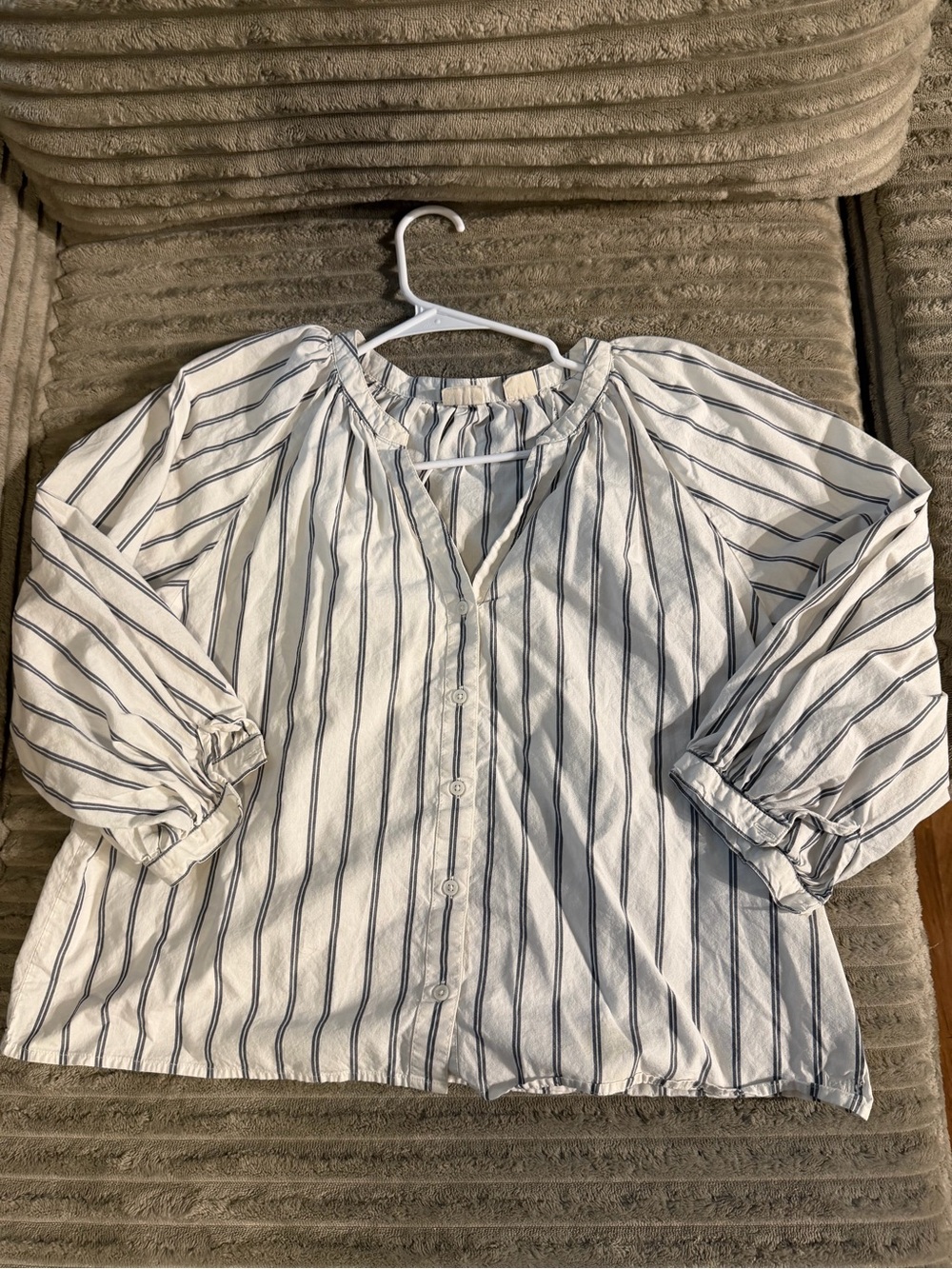 Levi’s striped blouse